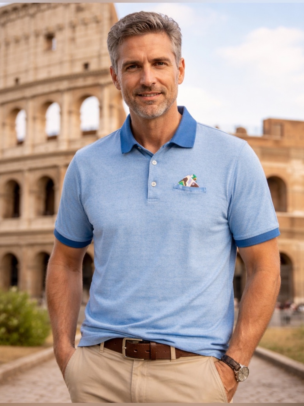 BOB THE COMPAGNY Polo Slow BOB THE COMPAGNY Bleu Size S